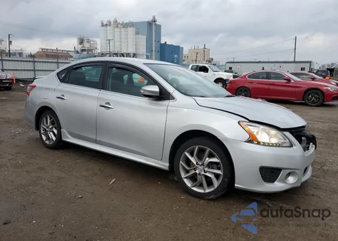 2015 Nissan Sentra S из США, поврежденный, VIN 3N1AB7APXFY329499